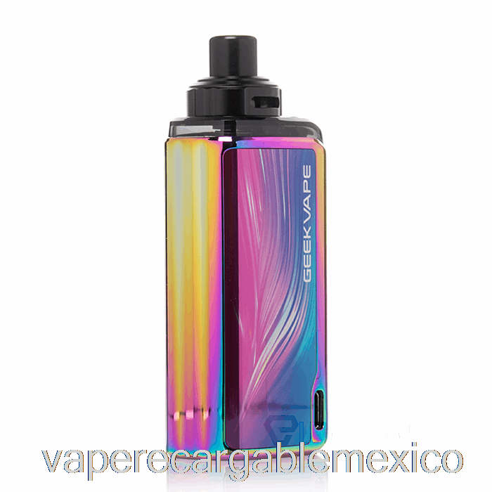 Vape Recargable Geek Vape Obelisco 65w Pod Mod Kit [65] Arcoiris